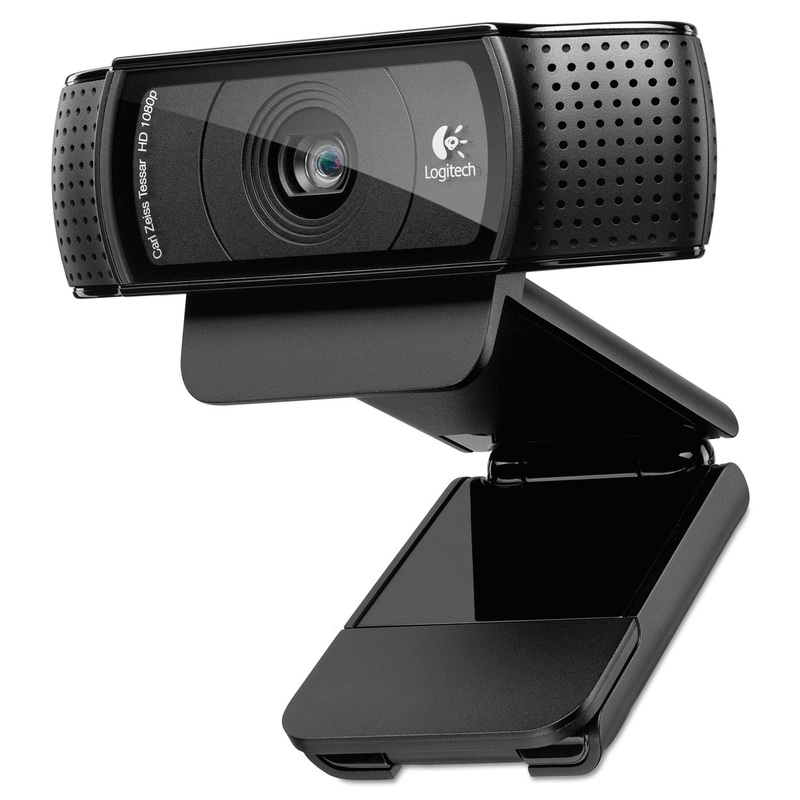 C920S HD PRO WEBCAM, 1920 PIXELS X 1080 PIXELS, 2 MPIXELS, BLACK