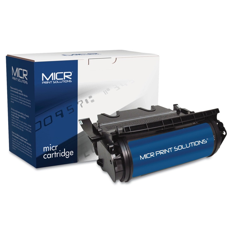 COMPATIBLE 12A7460 (T630M) MICR TONER, 21000 PAGE-YIELD, BLACK