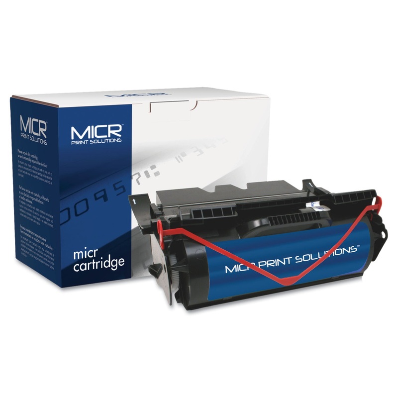 COMPATIBLE 64015SA (T640M) HIGH-YIELD MICR TONER, 21000 PAGE-YIELD, BLACK