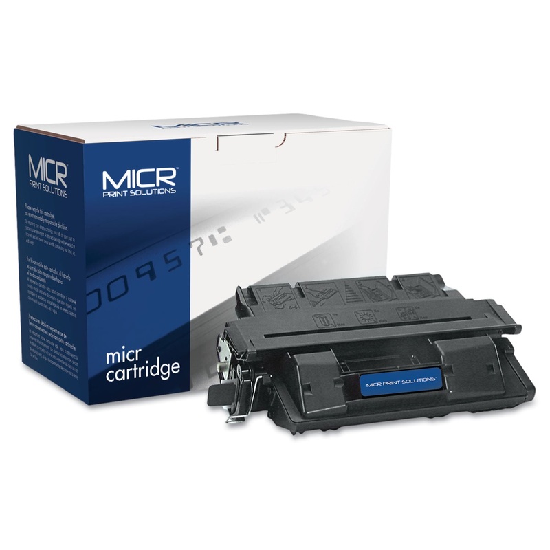 COMPATIBLE C4127X(M) (27XM) HIGH-YIELD MICR TONER, 10000 PAGE-YIELD, BLACK