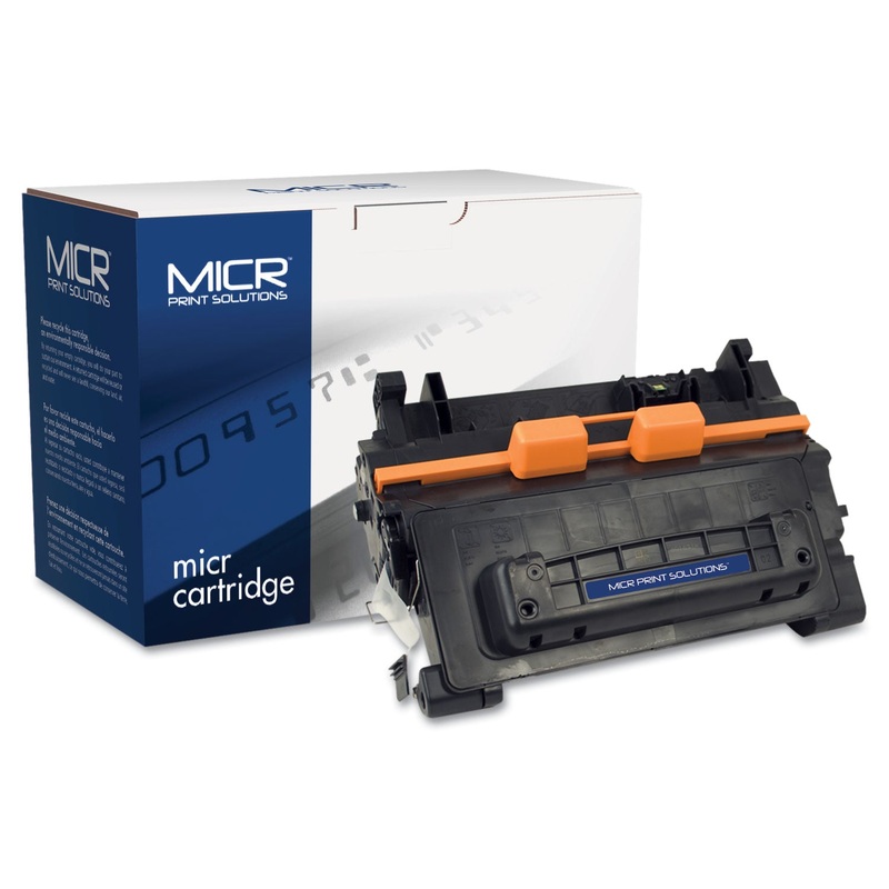 COMPATIBLE CC364X(M) (64XM) HIGH-YIELD MICR TONER, 24000 PAGE-YIELD, BLACK