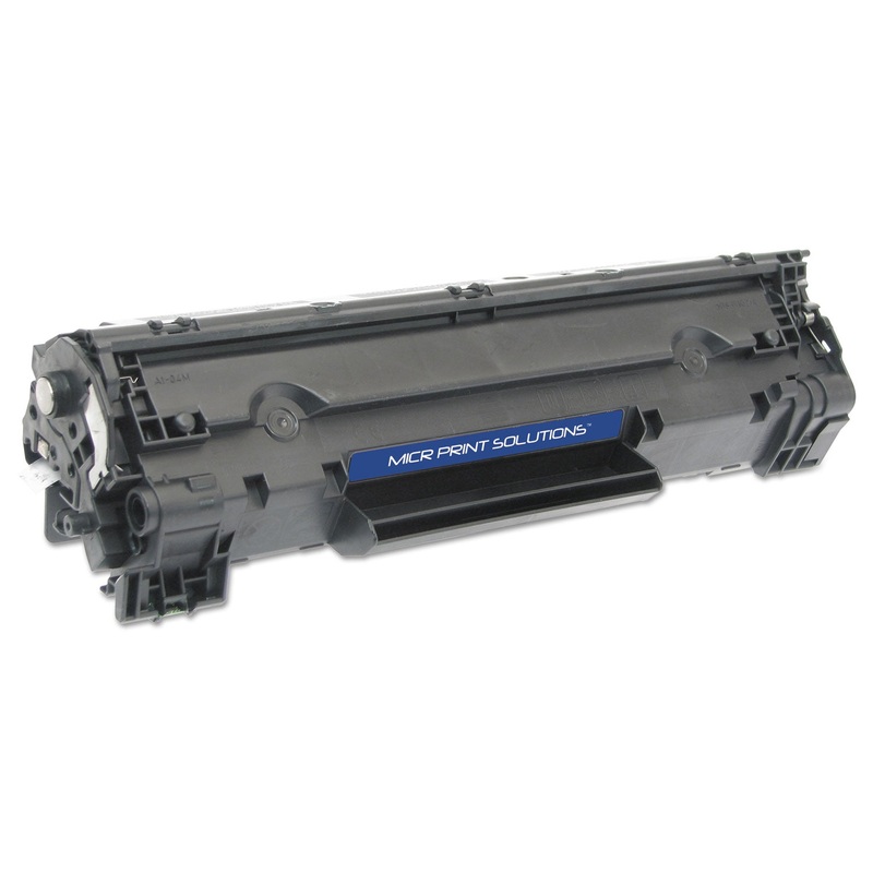 COMPATIBLE CF283X(M) (83XM) HIGH-YIELD MICR TONER, 2200 PAGE-YIELD, BLACK