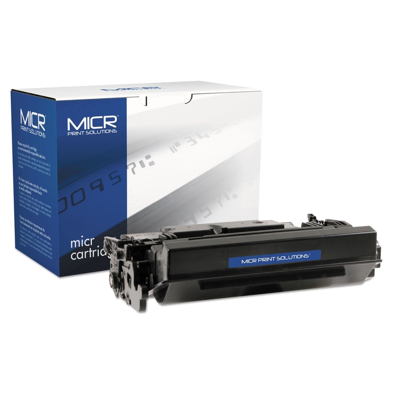 COMPATIBLE CF287X(M) (87XM) HIGH-YIELD MICR TONER, 18000 PAGE-YIELD, BLACK