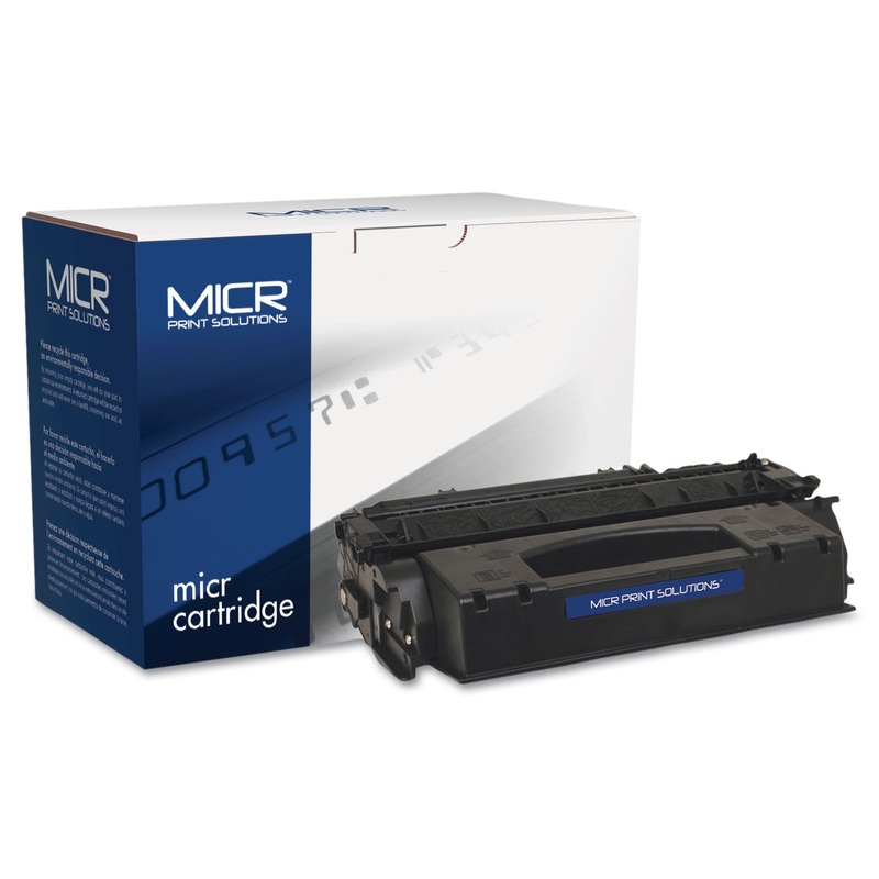 COMPATIBLE Q7553X(M) (53XM) HIGH-YIELD MICR TONER, 7000 PAGE-YIELD, BLACK