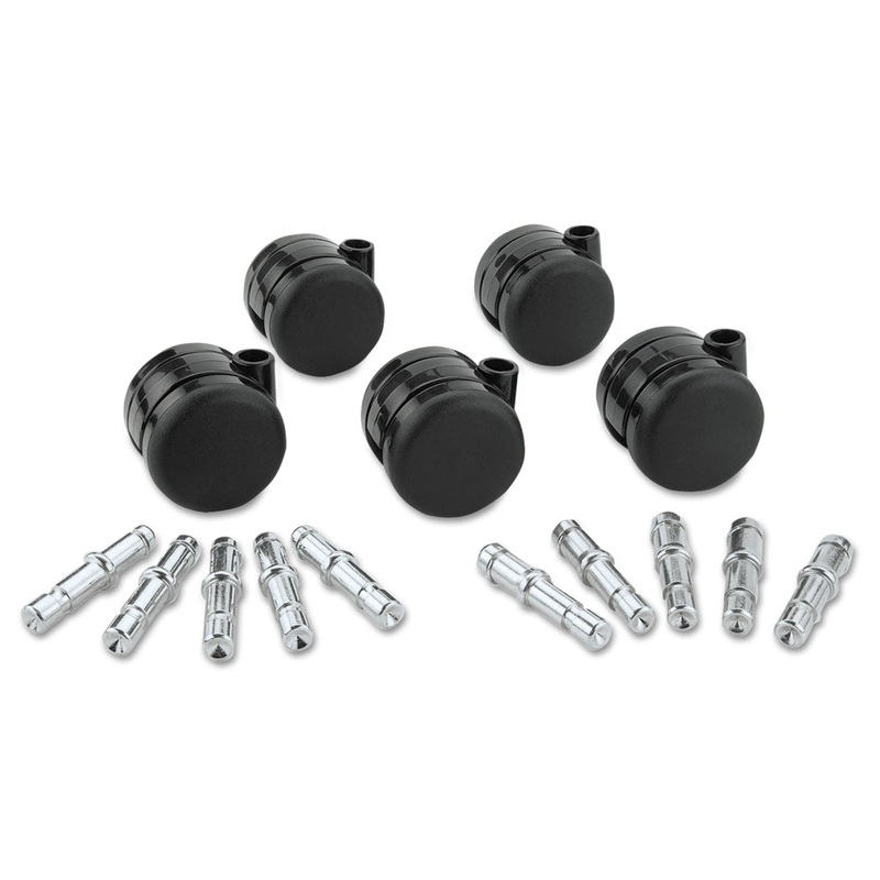 Deluxe Duet Non-Hooded Casters, Polyurethane