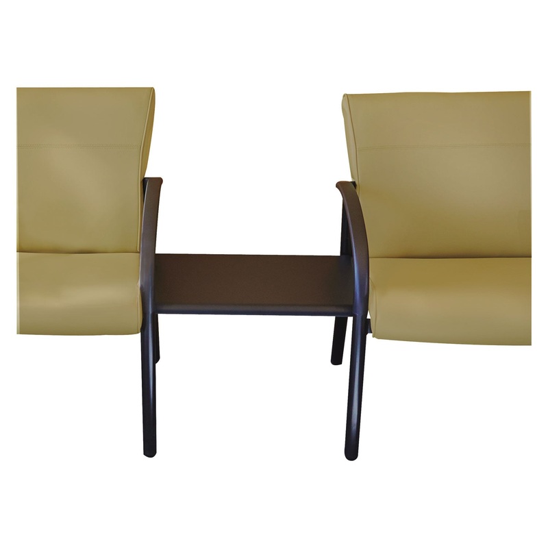 GRATZI RECEPTION SERIES GANGING TABLE, 23W X 16 1/2D X 16 1/2H, BLACK