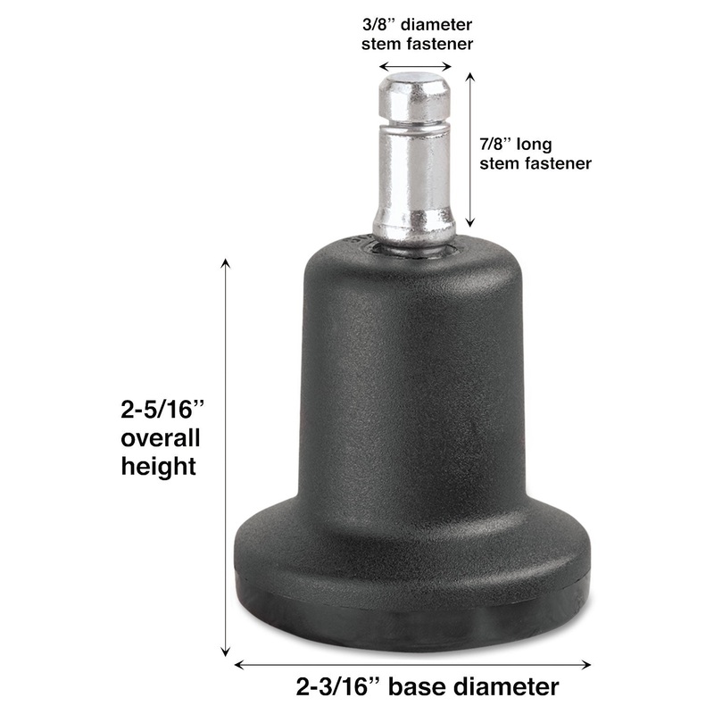 HIGH PROFILE BELL GLIDES, K STEM, 110 LBS/GLIDE, 5/SET