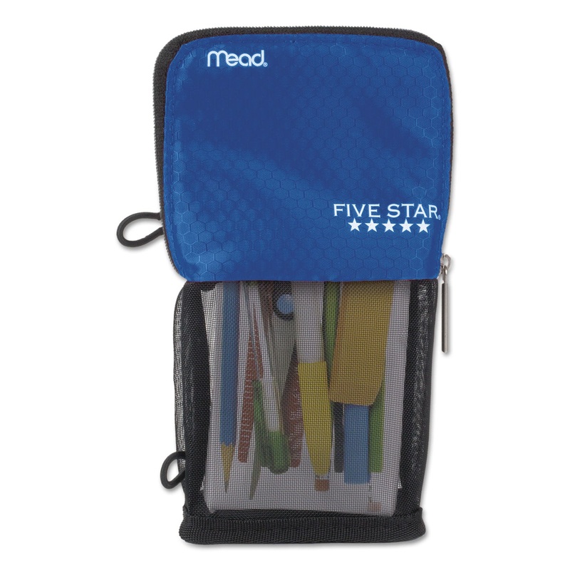 Stand ‘n Store Pencil Pouch, 4 1/2 X 8, Cobalt