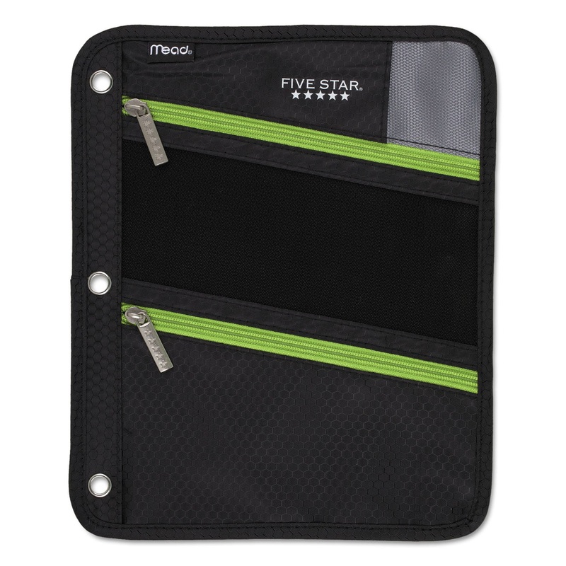 Zipper Pouch, 8 3/4 X 11, Lime
