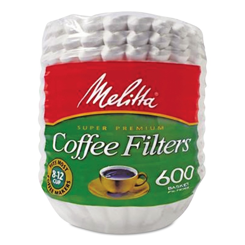 Coffee Filters, Paper, Basket Style, 8 To 12 Cups, 7200/carton