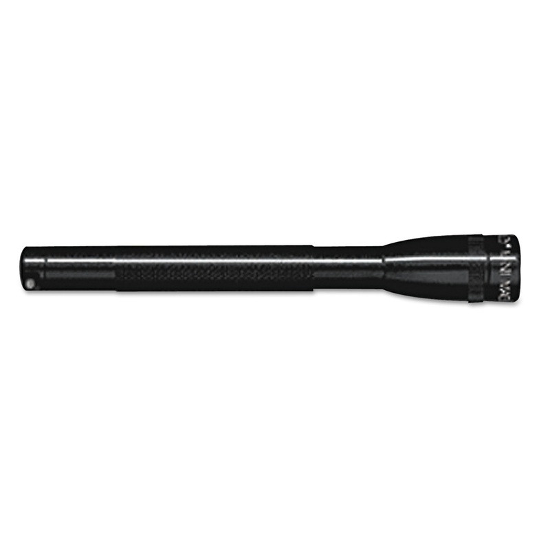 MINI AAA FLASHLIGHT, 2 AAA BATTERIES (INCLUDED), BLACK