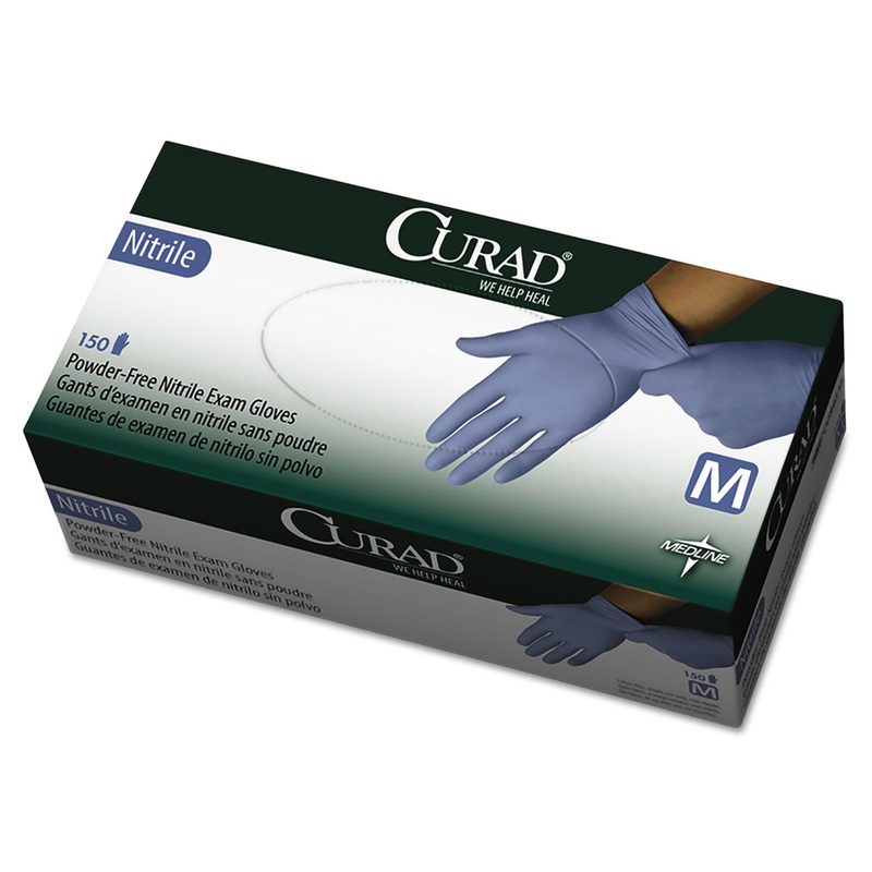 Nitrile Exam Glove, Powder-Free, Medium, 150/box