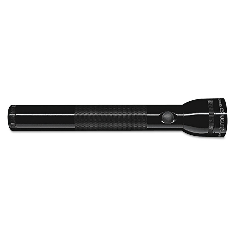 STANDARD FLASHLIGHT, 3 D BATTERIES (SOLD SEPARATELY), BLACK