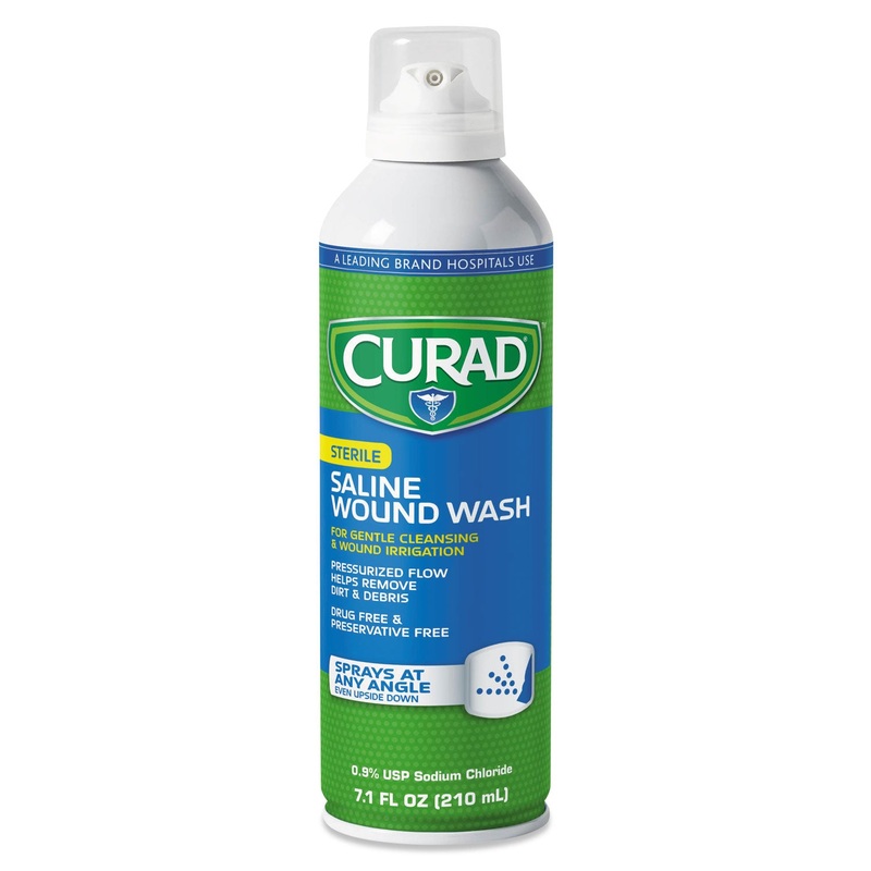 Sterile Saline Wound Wash, 7.1 Oz Bottle