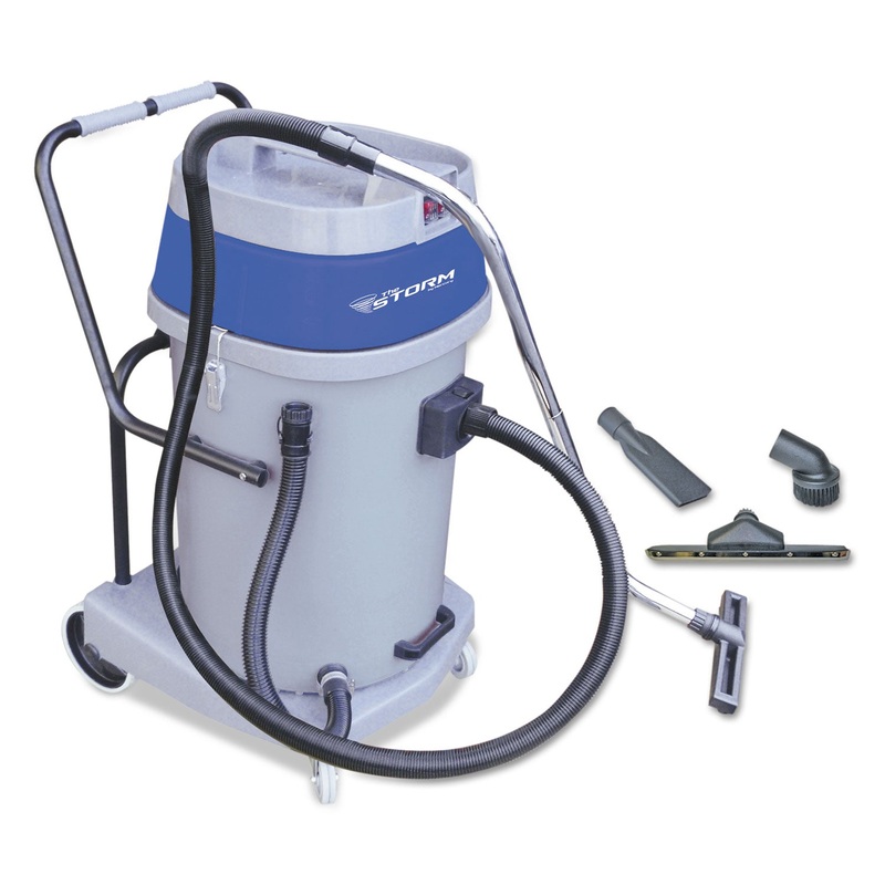 STORM WET/DRY TANK VACUUM WITH TOOLS, 20 GAL CAPACITY, GRAY