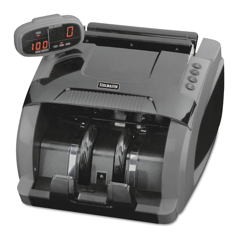 4800 Currency Counter, 1080 Bills/min, 9 1/2 X 11 1/2 X 8 3/4, Charcoal Gray