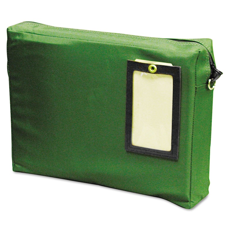 Expandable Dark Green Transit Sack, 14w X 11h X 3d