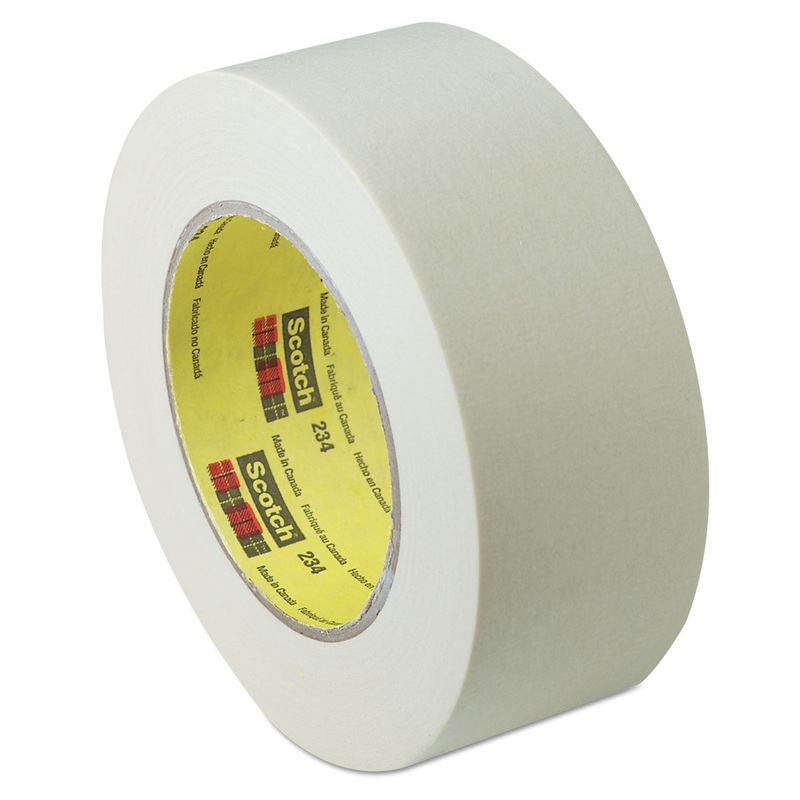 GENERAL PURPOSE MASKING TAPE 234, 3″ CORE, 48 MM X 55 M, TAN