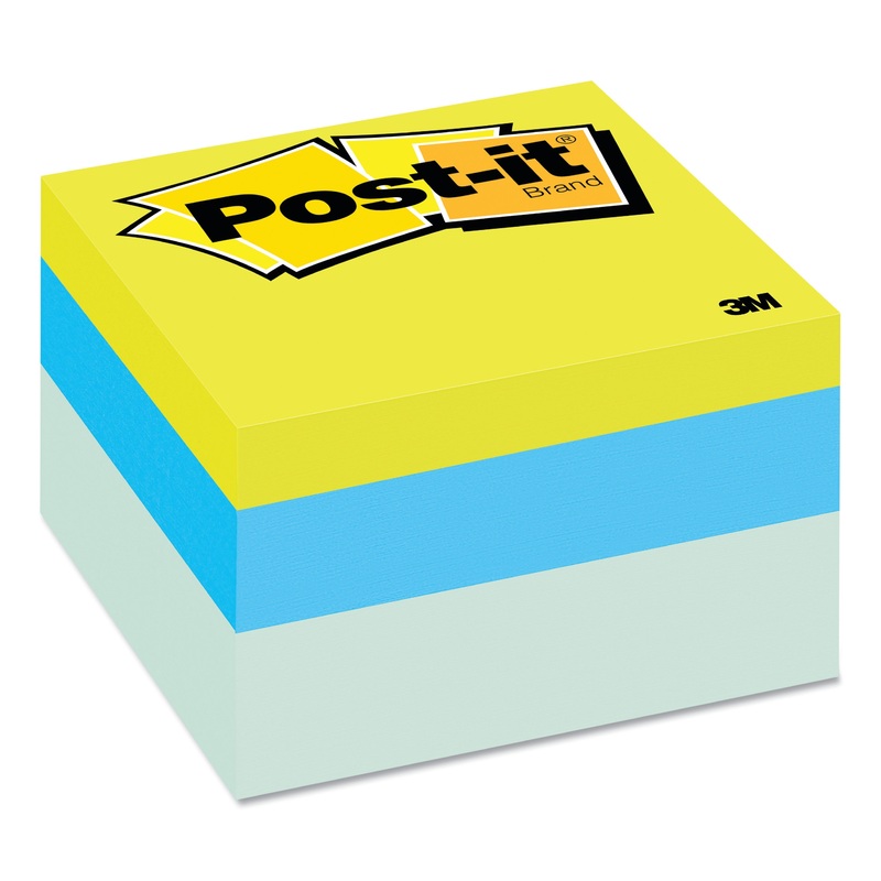 Original Cubes, 3 X 3, Blue Wave, 470-Sheet