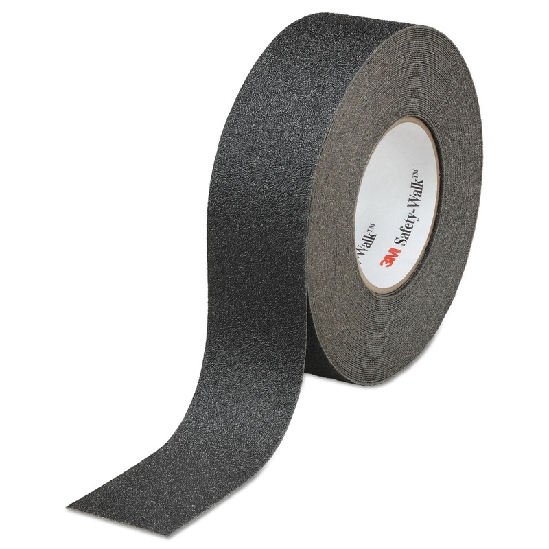 Safety-Walk General Purpose Tread Rolls, Black, 4w X 60ft.