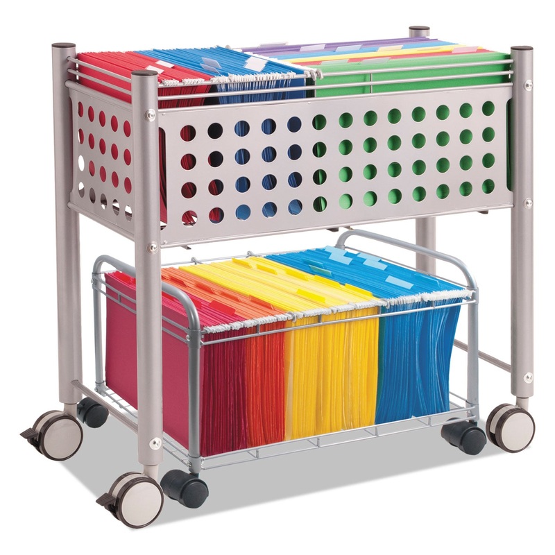 SMARTWORX COMPANION FILE, 22.5W X 12.38D X 14.5H, MATTE GRAY
