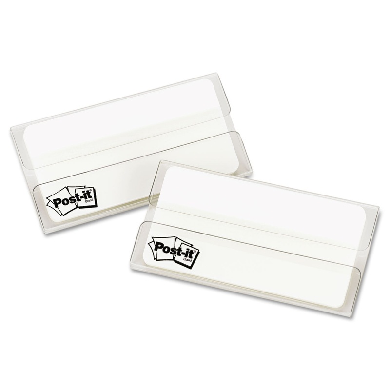 2″ AND 3″ TABS, 1/3-CUT TABS, WHITE, 3″ WIDE, 50/PACK