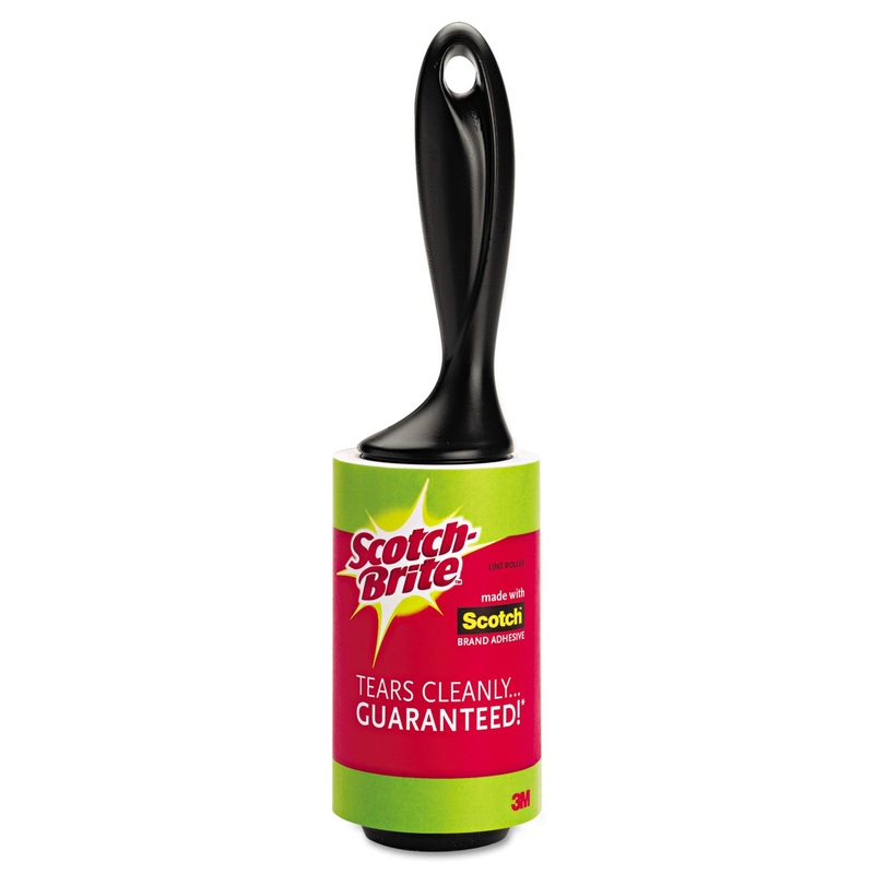 Lint Roller, Heavy-Duty Handle, 30 Sheets/roller