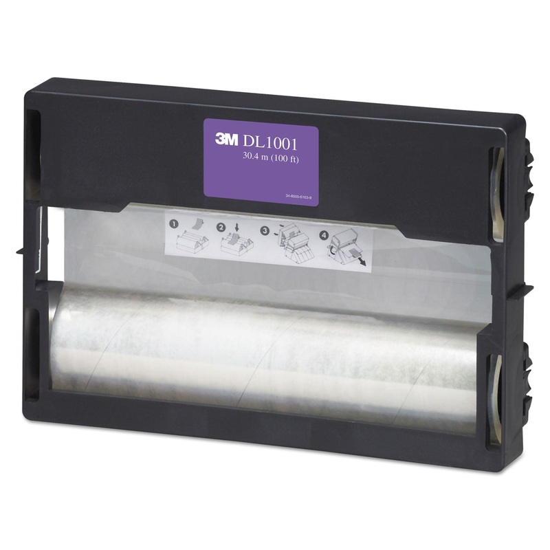 REFILL FOR LS1000 LAMINATING MACHINES, 5.6 MIL, 12″ X 100 FT, GLOSS CLEAR