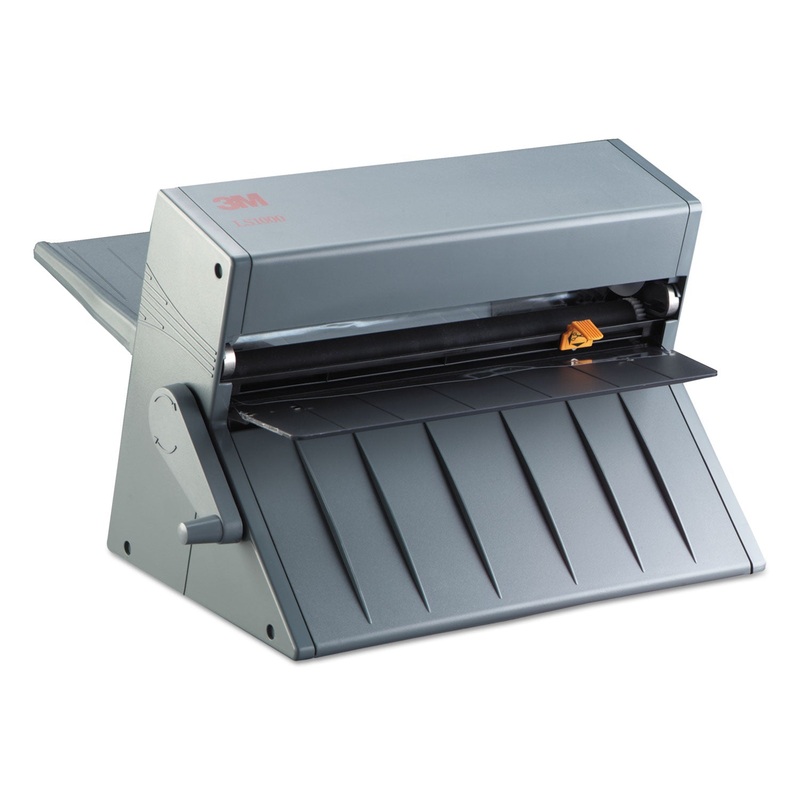 HEAT-FREE 12″ LAMINATING MACHINE WITH 1 DL1005 CARTRIDGE, 12″ MAX DOCUMENT WIDTH, 9.2 MIL MAX DOCUMENT THICKNESS