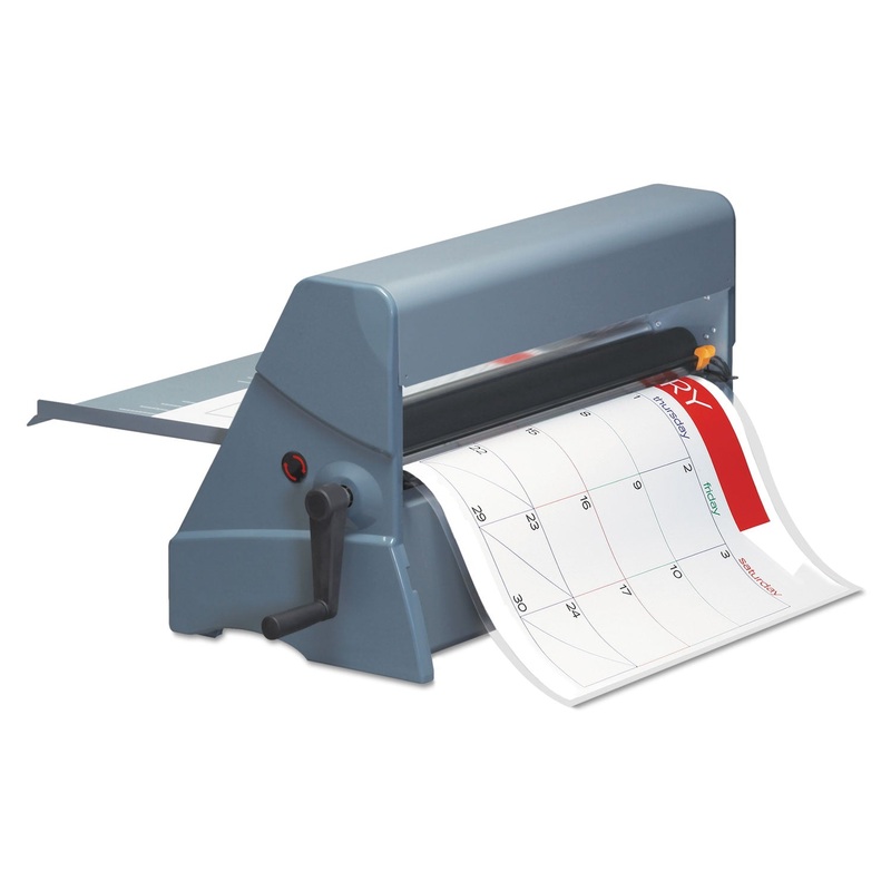 HEAT-FREE 25″ LAMINATING MACHINE, 25″ MAX DOCUMENT WIDTH, 8.6 MIL MAX DOCUMENT THICKNESS