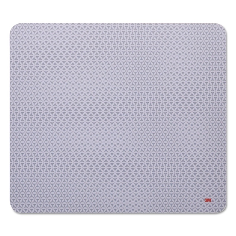 Precise Mouse Pad, Nonskid Back, 9 X 8, Gray/bitmap