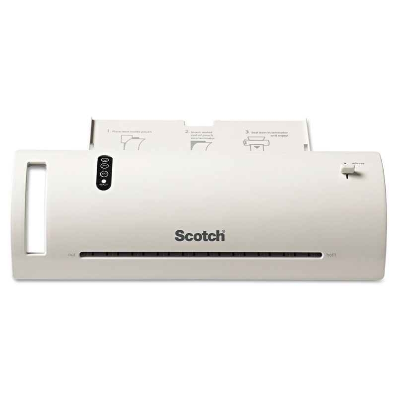 THERMAL LAMINATOR VALUE PACK, 9″ MAX DOCUMENT WIDTH, 5 MIL MAX DOCUMENT THICKNESS
