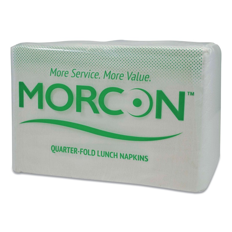 Lunch Napkin, 1/4 Fold, 1 Ply, 11″ X 13″, White, 6000/carton