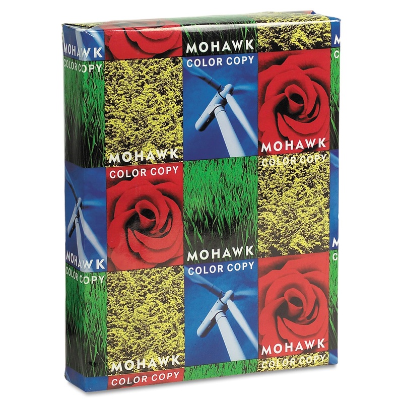 COLOR COPY 98 PAPER AND COVER STOCK, 98 BRIGHT, 80LB, 8.5 X 11, 250/PACK