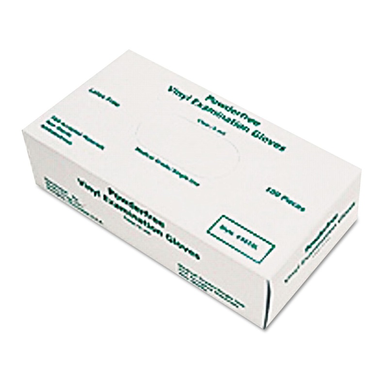 Disposable Vinyl Gloves, Large, 5 Mil, Medical Grade