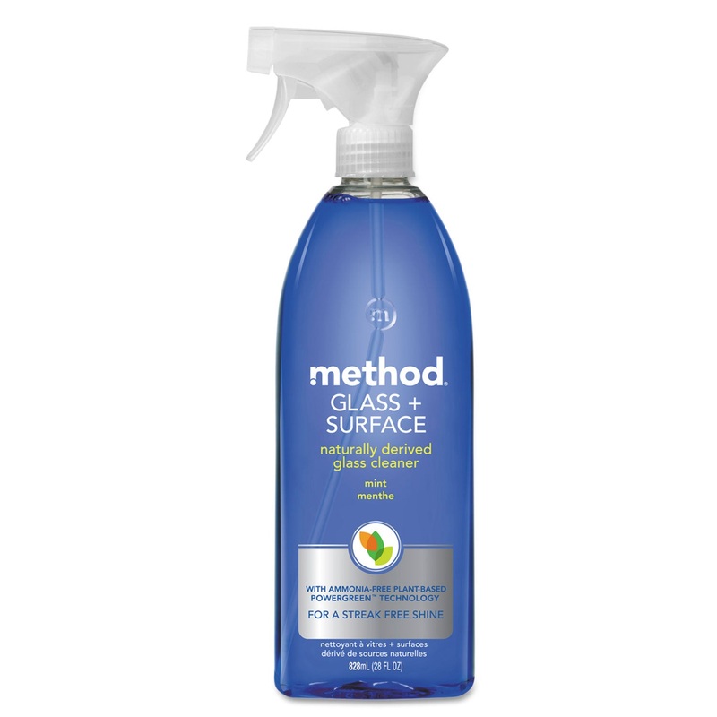 Glass And Surface Cleaner, Mint, 28 Oz Bottle