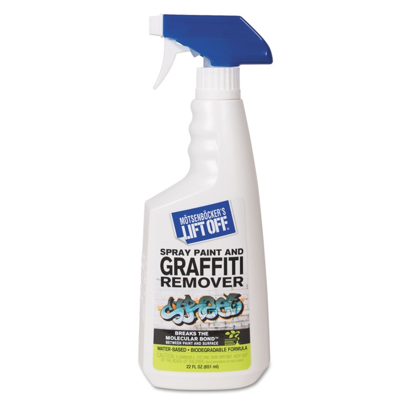 No. 4 Spray Paint Graffiti Remover, 22oz Trigger Spray, 6/ct
