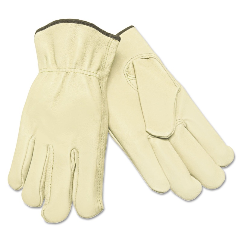 Unlined Driver’s Gloves, Small, Straight Thumb, Grain Leather