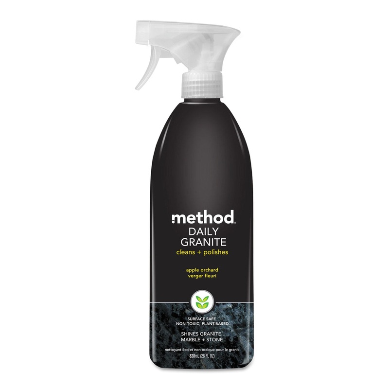 Daily Granite Cleaner, Apple Orchard Scent, 28 Oz Spray Bottle, 8/carton