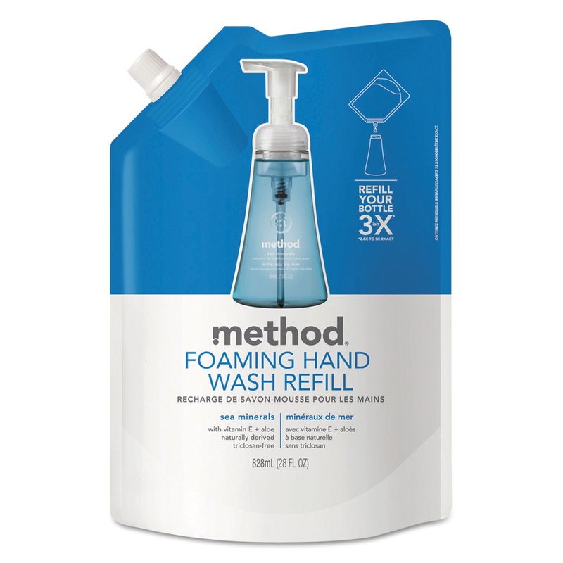 Foaming Hand Wash Refill, Sea Minerals, 28 Oz Pouch