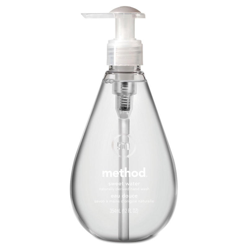 Gel Hand Wash, Sweet Water, 12 Oz Pump Bottle