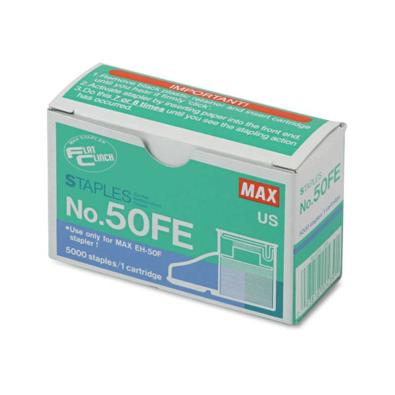 STAPLE CARTRIDGE, 0.31″ LEG, 0.5″ CROWN, STEEL, 5,000/BOX