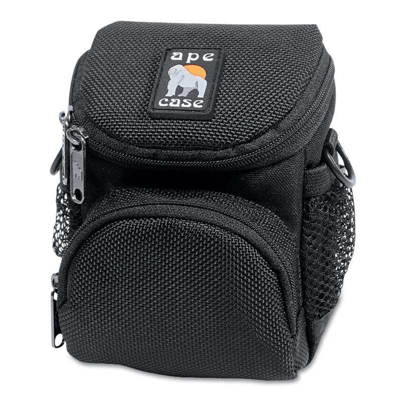 Ac165 Digital Camera Case, Ballistic Nylon, 4 1/4 X 4 X 5 1/2, Black