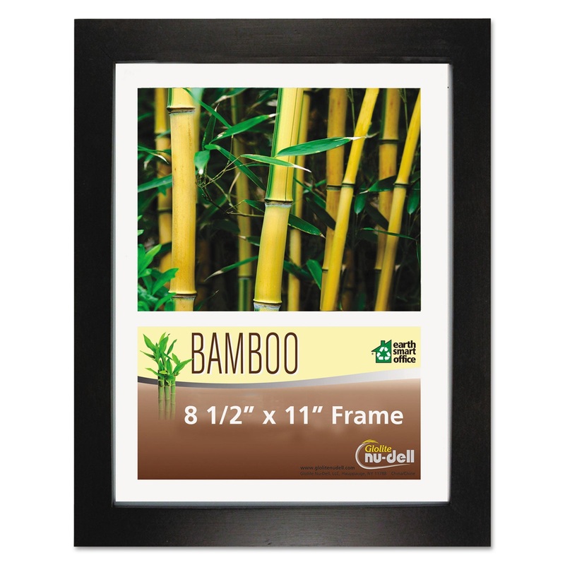 Bamboo Frame, 8 1/2 X 11, Black