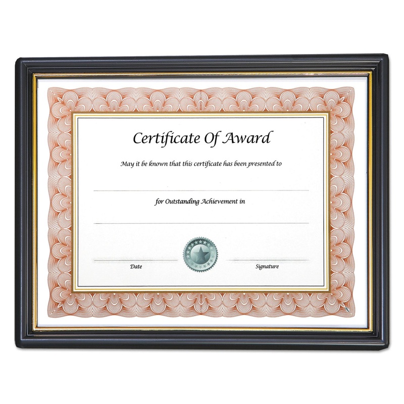 Framed Achievement/appreciation Awards, Two Designs, Letter