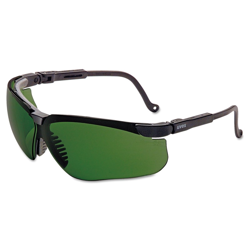 Genesis Shooting Glasses, Black Frame, 3.0 Id Tint Lens