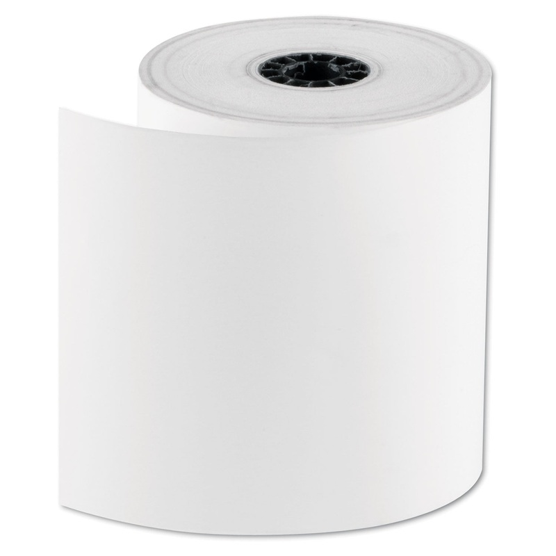 REGISTROLLS THERMAL POINT-OF-SALE ROLLS, 3.13″ X 200 FT, WHITE, 30/CARTON