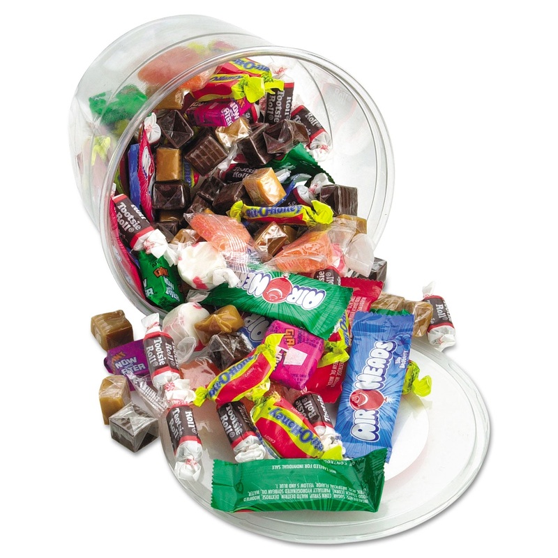 Soft & Chewy Mix, Assorted Soft Candy, 2 Lb Resealable Plastic Tub