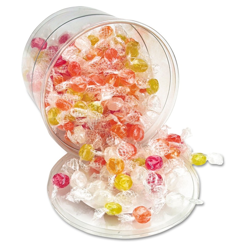 Sugar-Free Hard Candy Assortment, Individually Wrapped, 160-Pieces/tub