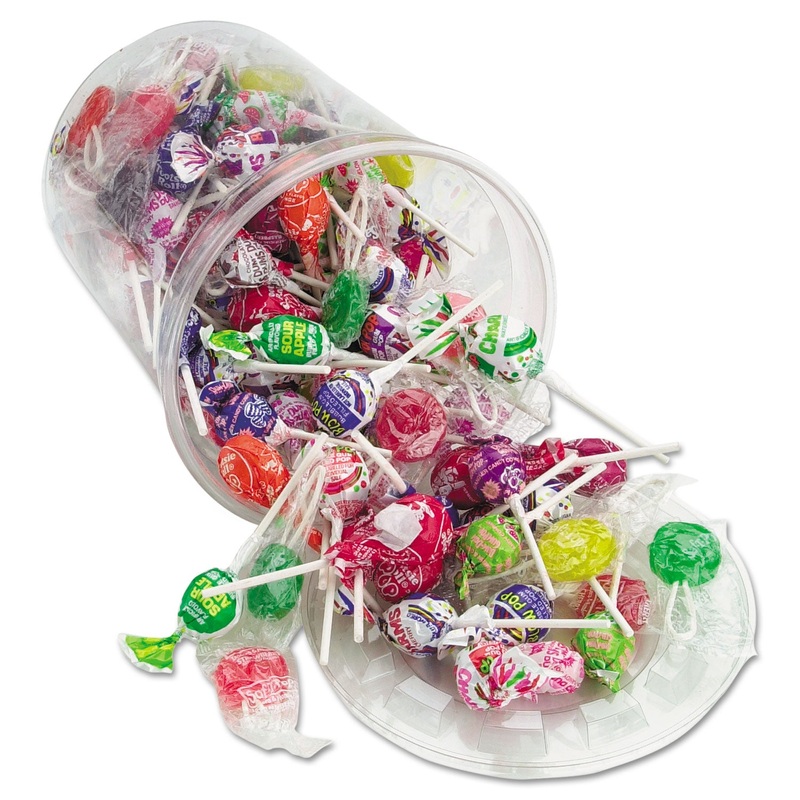 TOP O’ THE LINE POPS, CANDY, 3.5LB TUB